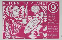 Frank Kozik Return to Planet Original Concert Poster