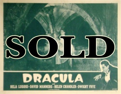Dracula Original US Lobby Card