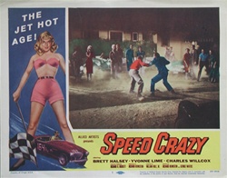 Speed Crazy Original US Lobby Card Set of 8
Vintage Movie Poster