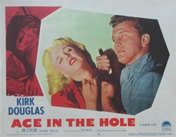 Ace In the Hole Original US Lobby Card
Vintage Movie Poster
Kirk Douglas