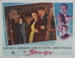 The Stranger Original US Lobby Card
Vintage Movie Poster
Edward G. Robinson