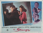 The Stranger Original US Lobby Card
Vintage Movie Poster
Edward G. Robinson