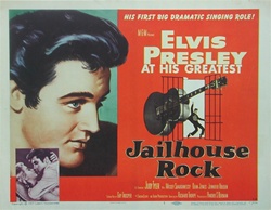 Jailhouse Rock Original US Lobby Card Set of 8
Vintage Movie Poster
Elvis Presley