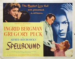Spellbound US Original Lobby Card Set of 8
Vintage Movie Poster
Alfred Hitchcock