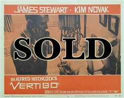 Vertigo Original US Lobby Card
Vintage Movie Poster