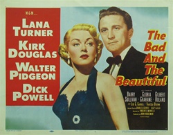 The Bad And The Beautiful Original US Lobby Card Set of 8