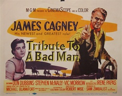 A Tribute To A Bad Man Original US Title Lobby Card
Vintage Movie Poster
James Cagney