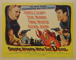 Shake Hands With The Devil Original US Title Lobby Card
Vintage Movie Poster
James Cagney