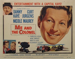 Me And The Colonel Original US Title Lobby Card
Vintage Movie Poster
Danny Kaye