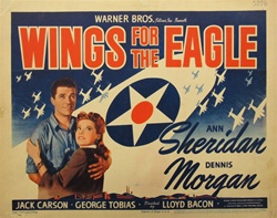 Wings For The Eagle Original US Title Lobby Card
Vintage Movie Poster
Ann Sheridan