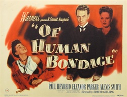 Of Human Bondage Original US Title Lobby Card
Vintage Movie Poster
Eleanor Parker