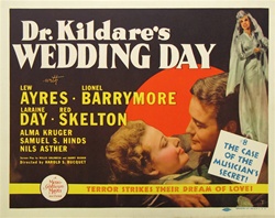 Dr. Kildare's Wedding Day Original US Title Lobby Card
Vintage Movie Poster
Lionel Barrymore
Lew Ayres
Robert Young
Charles Boyer
Jane Wyman