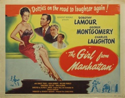 The Girl From Manhattan Original US Title Lobby Card
Vintage Movie Poster
Dorothy Lamour