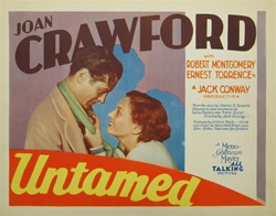 Untamed Original US Title Lobby Card
Vintage Movie Poster
Joan Crawford