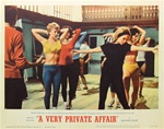 A Very Private Affair Original US Lobby Card Set of 8
Vintage Movie Poster
Bardot
Malle