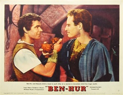 Ben Hur Original US Lobby Card
Vintage Movie Poster
Charlon Heston