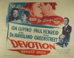 Devotion Original US Title Lobby Card
Vintage Movie Poster
Olivia de Havilland