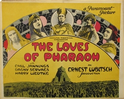 The Loves Of Pharaoh Original US Lobby Card
Vintage Movie Poster
Ernst Lubitsch