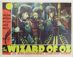 The Wizard Of Oz Original US Lobby Card
Vintage Movie Poster
Judy Garland