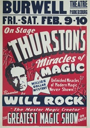 Thurston's Miracles of Magic Original Magic Poster