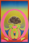 Peter Max Keystone Cops Original Vintage Poster