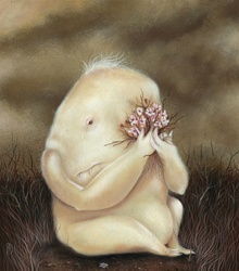 Dan May Mourning Harvest Original Painting