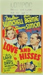 Original Mini Window Cards Love and Hisses
Vintage Movie Poster