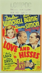Original Mini Window Cards Love and Hisses
Vintage Movie Poster