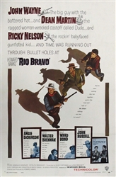 Rio Bravo Original One Sheet
Vintage Movie Poster
John Wayne