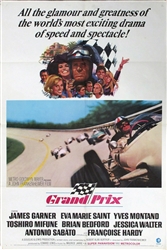 Grand Prix Original US One Sheet
Vintage Movie Poster
James Garner
John Frankenheimer