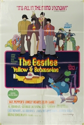 Yellow Submarine Original US One Sheet
Vintage Movie Poster
The Beatles