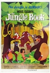 Jungle Book Original US One Sheet
Vintage Movie Poster
Disney