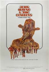 The Cowboys Original US One Sheet
Vintage Movie Poster
John Wayne