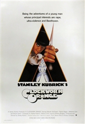 A Clockwork Orange Original US One Sheet
Vintage Movie Poster
Stanley Kubrick