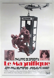 Le Magnifique US Original One Sheet
Vintage Movie Poster
Jean-Paul Belmondo