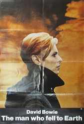 The Man Who Fell to Earth Original US One Sheet
Vintage Movie Poster
David Bowie