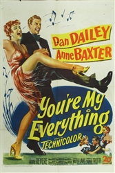 You're My Everything Original US One Sheet
Vintage Movie Poster
Dan Dailey