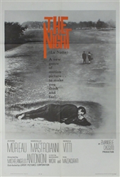 The Night Original US One Sheet
Vintage Movie Poster
Antonioni