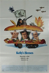 Kelly's Heroes Original US One Sheet
Vintage Movie Poster
Clint Eastwood