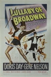 Lullaby Of Broadway Original US One Sheet
Vintage Movie Poster
Doris Day