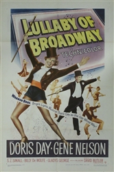 Lullaby Of Broadway Original US One Sheet
Vintage Movie Poster
Doris Day