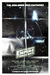 Star Wars Empire Strikes Back Original US Advance One Sheet