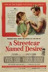 A Streetcar Named Desire US One Sheet
Vintage Movie Poster
Marlon Brando