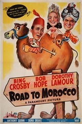 Road To Morocco Original US One Sheet
Vintage Movie Poster
Bing Crosby