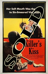 Killer's Kiss Original US One Sheet