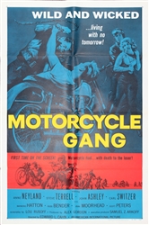 Motorcycle Gang US Original One Sheet
Vintage Movie Poster