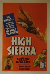 High Sierra Original US One Sheet
Vintage Movie Poster
Humphrey Bogart