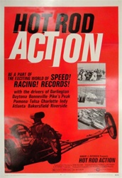 Hot Rod Action Original US One Sheet