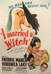 I Married a Witch Original US One Sheet