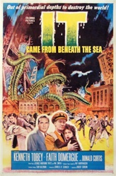 It Came From Beneath the Sea Original US One Sheet